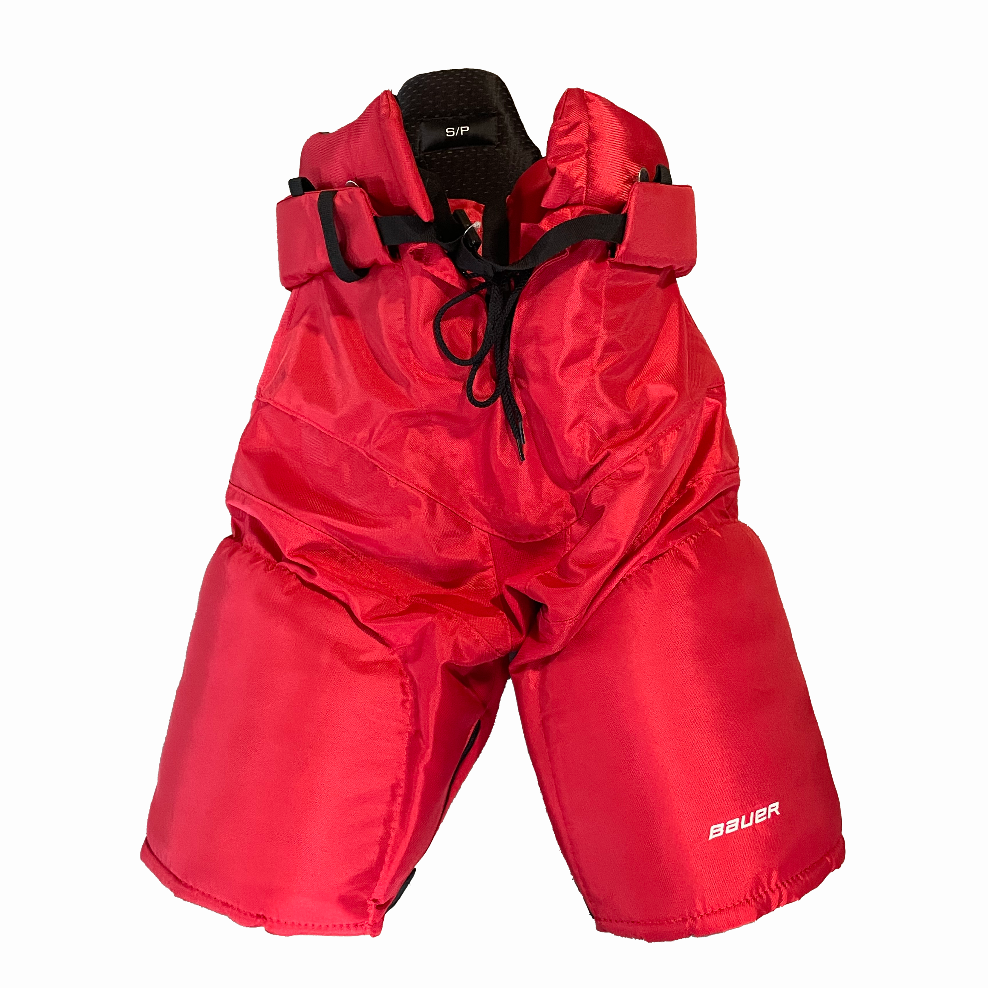 Bauer Supreme TotalOne MX3 - Pantalon de hockey NCAA Pro Stock pour femme (rouge)